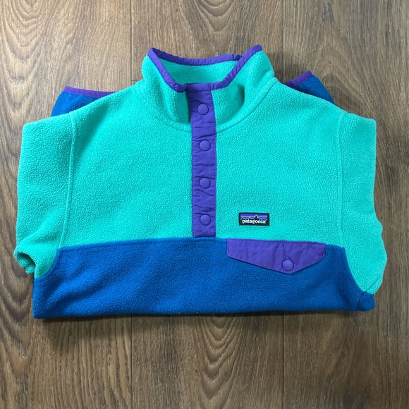 Patagonia fleece girl large(12) - Picture 3 of 4